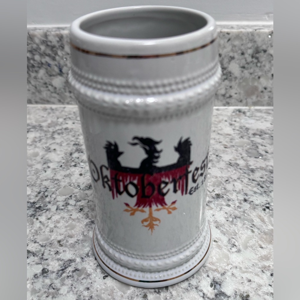Oktoberfest Ceramic Beer Stein by Orca Ceramics.